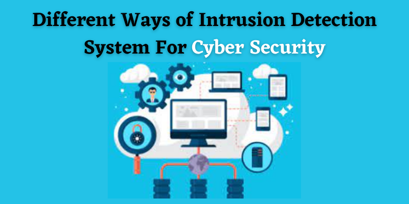 Different Ways of Intrusion Detection System For Cyber Security